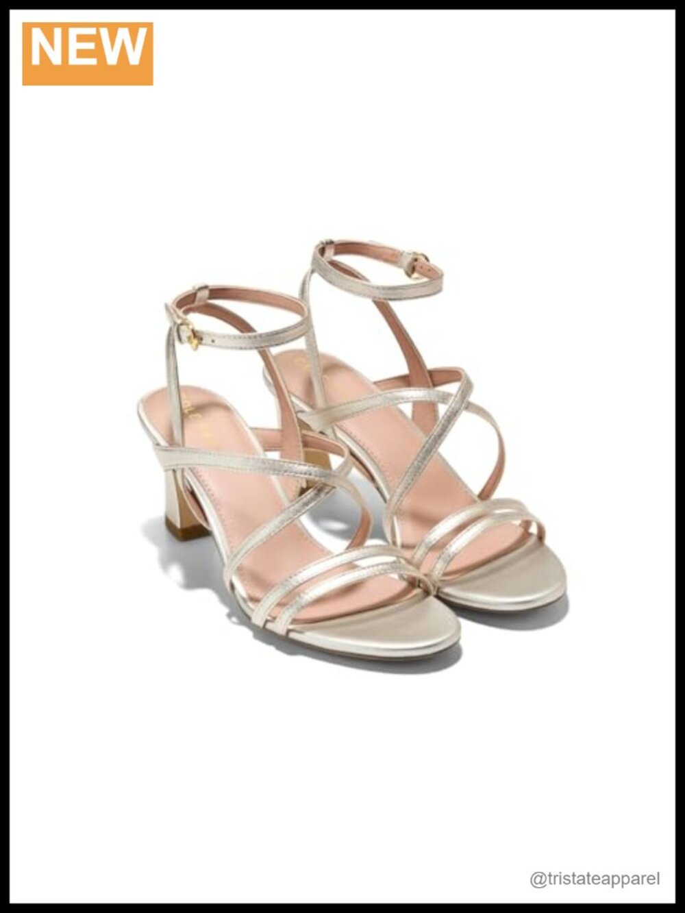 Cole Haan 65mm Multi-Strap Heeled Sandal with Ankle Strap